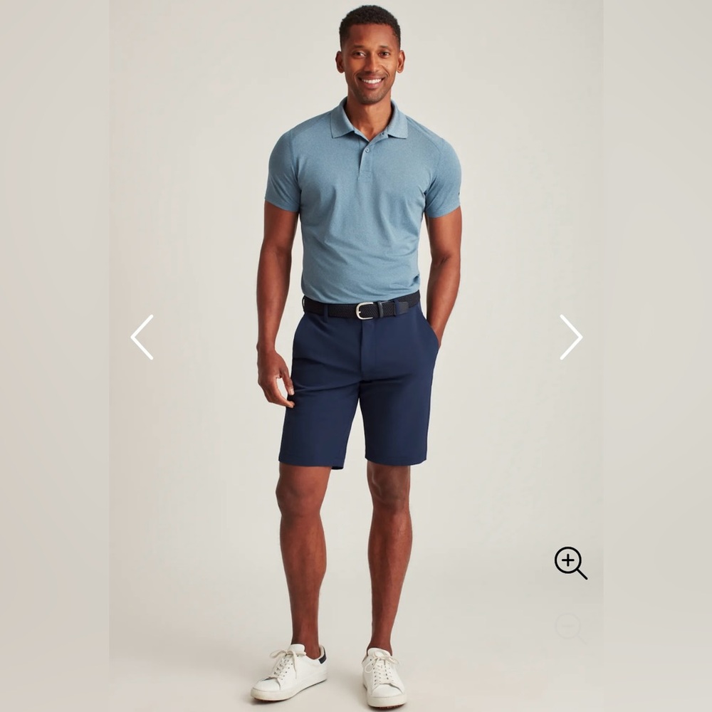 Bonobos Highland Golf Shorts 35” in Navy. 8” inseam